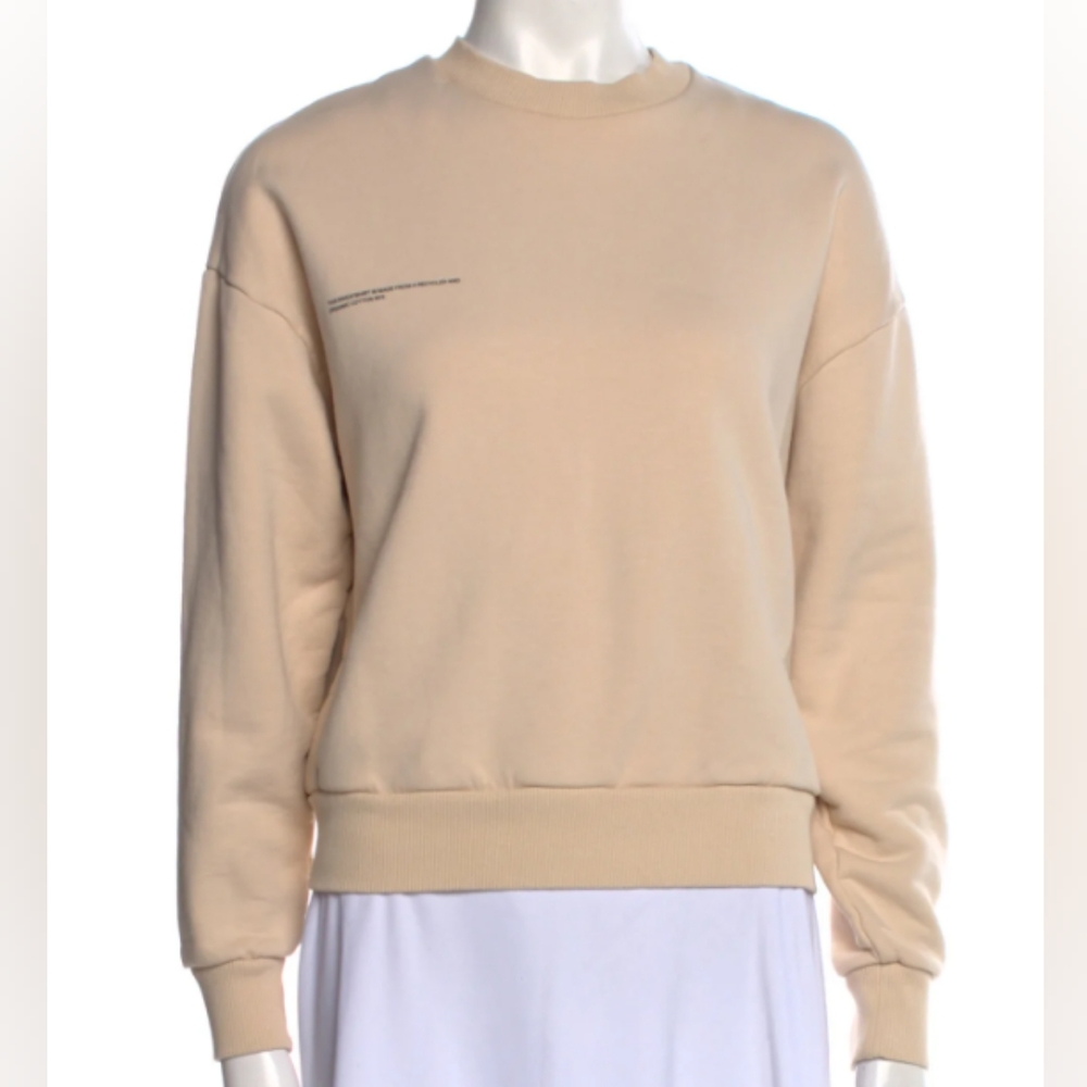 Pangaia Crew Neck Long Sleeve Sweatshirt XXS XS Neutral
